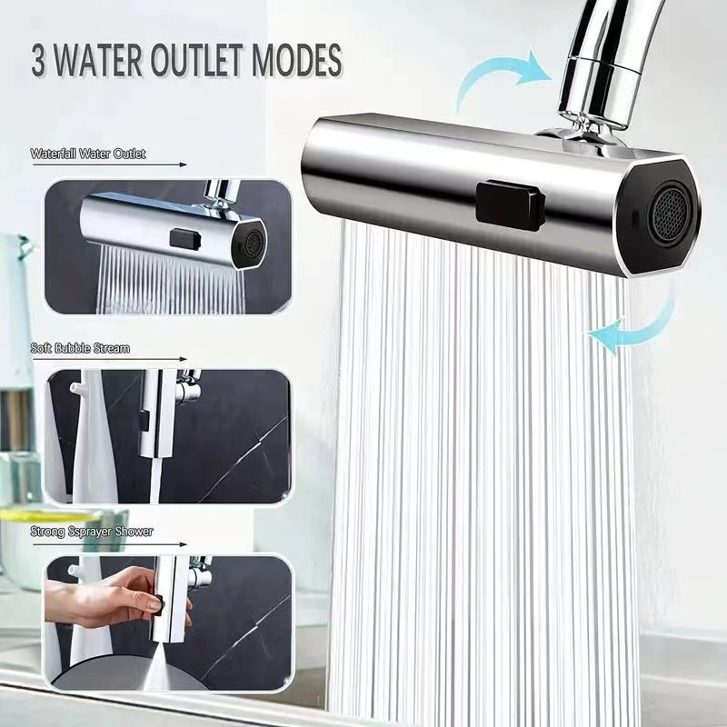 Home Bathroom Taps - Nouveau robinet de cuisine 3 Modes,
