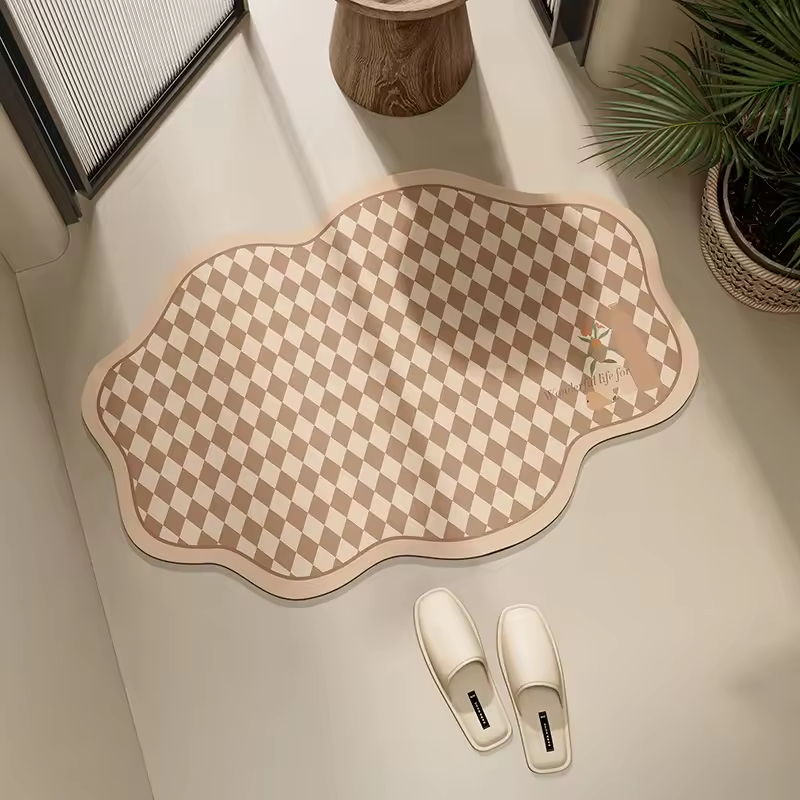 Zara Home Bathroom Mat - Tapis de bain de douche antidérapant,