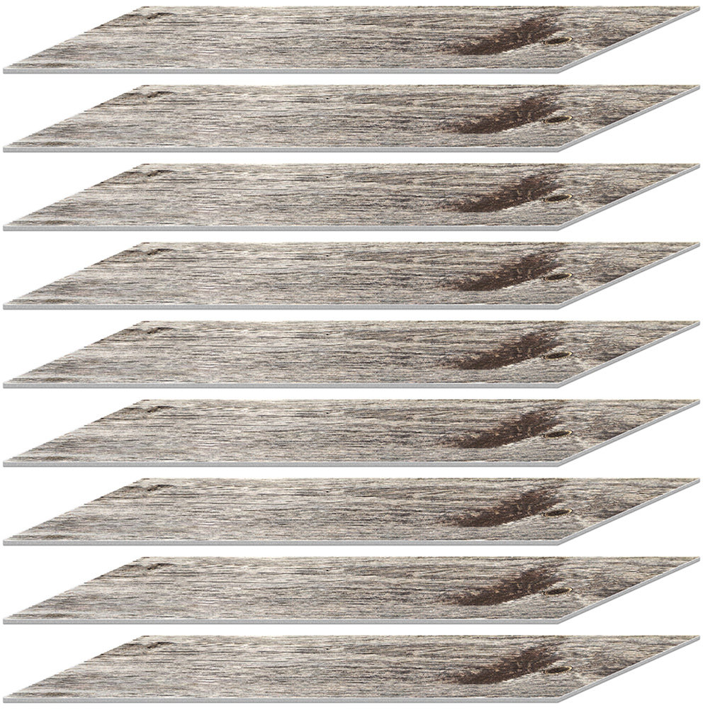 Home Bathroom Tiles Design - 9 autocollants muraux en EVA imperméables,