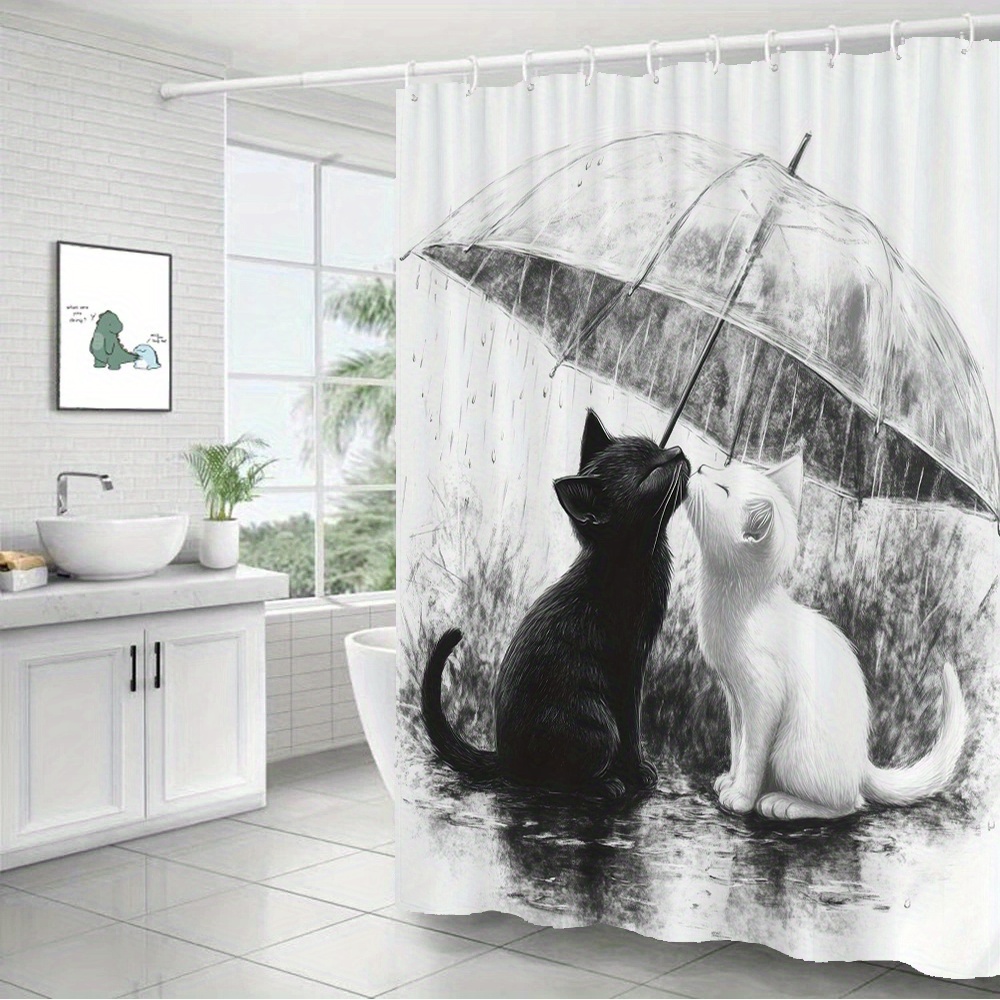Rideau de douche imperméable p - Home Bathroom Tiles Design avis et prix