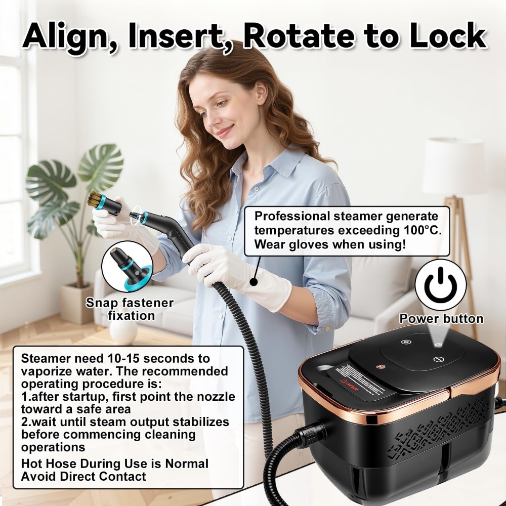 Nettoyeur vapeur portable 2500 - Home Bathroom Images avis et prix