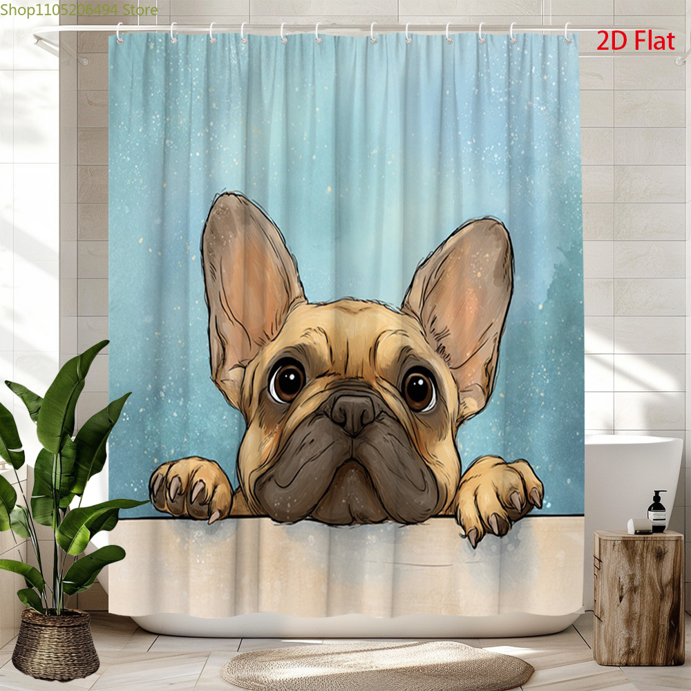 Rideau de douche mignon avec m - Home Bathroom Design Ideas avis et prix