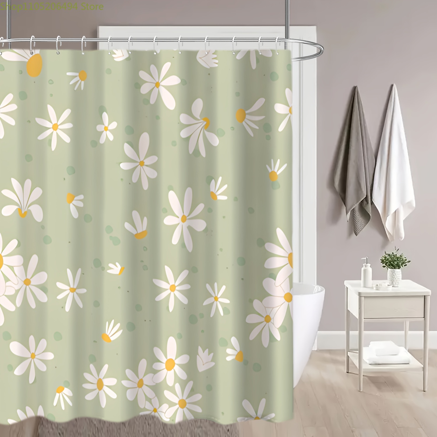 Rideau de douche motif marguer - Home Bathroom Design Ideas avis et prix