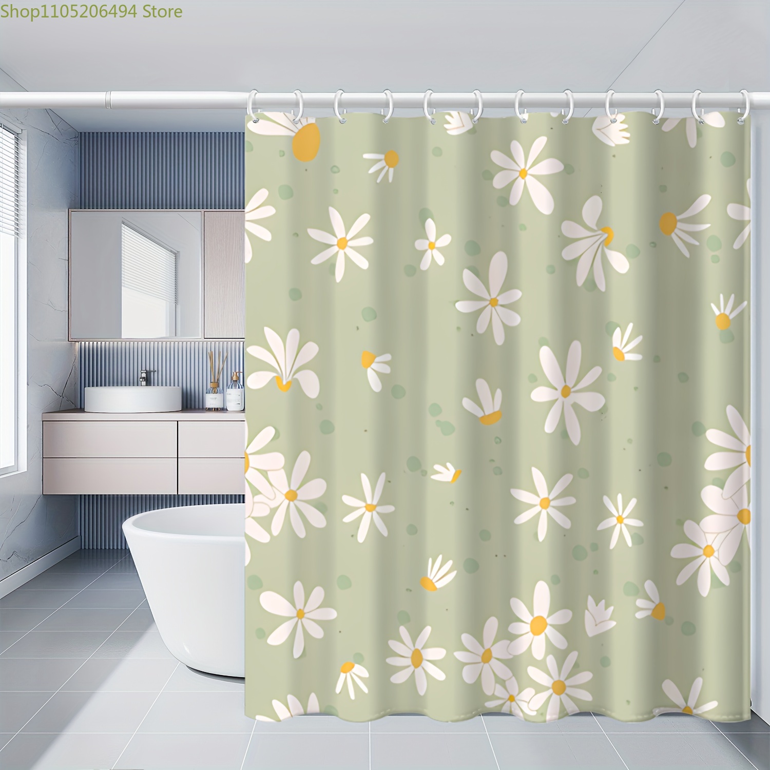 Rideau de douche motif marguer - Home Bathroom Design Ideas avis et prix