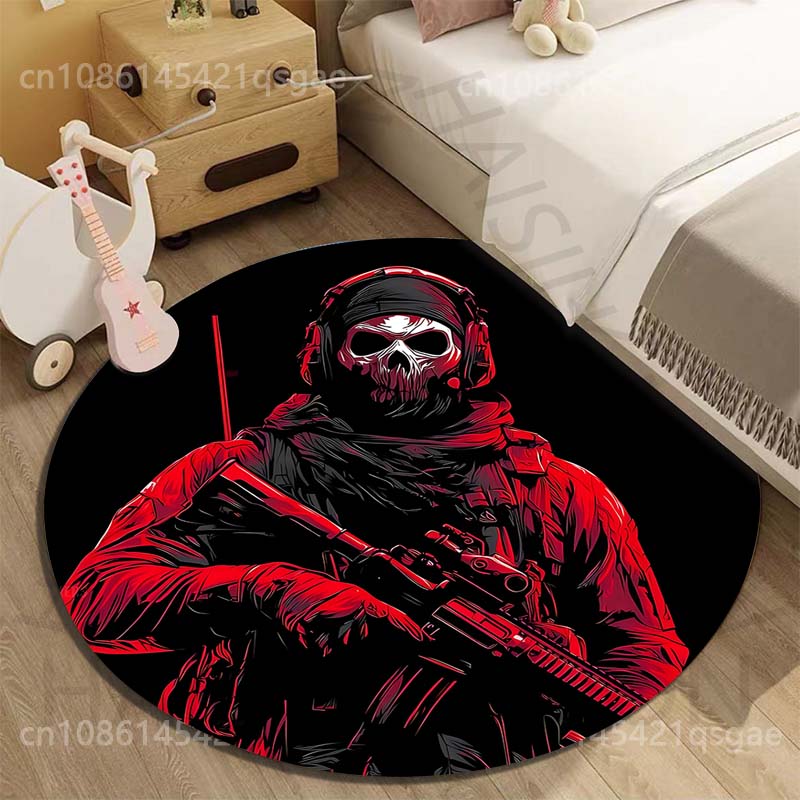 Tapis rond imprimé avec motif  - Home Bathroom Images avis et prix