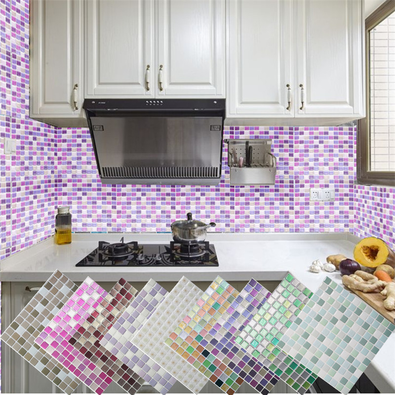 Autocollant Mural mosaïque 3D  - Home Bathroom Tiles Design avis et prix