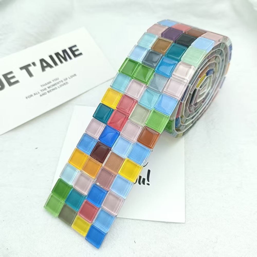 Autocollants miroir en mosaïqu - Home Bathroom Tiles Design avis et prix