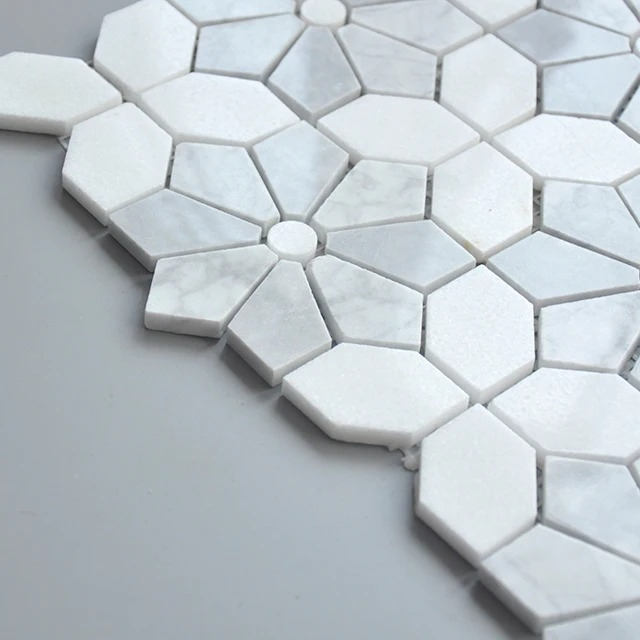 Carreaux de mosaïque en marbre - Home Bathroom Tiles Design avis et prix