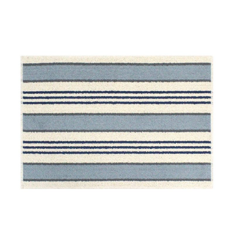 Tapis de salle de bain rayé mi - Zara Home Bathroom Rug avis et prix