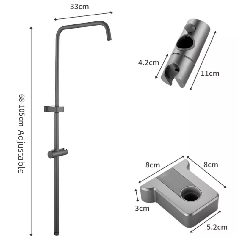 Adaptateur de douche en acier  - Home Bathroom Taps avis et prix
