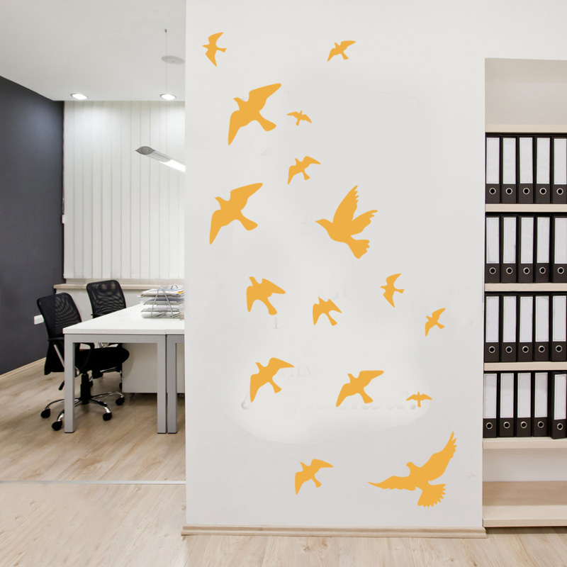 Autocollants muraux oiseau déc - Home Bathroom Wall Tiles avis et prix
