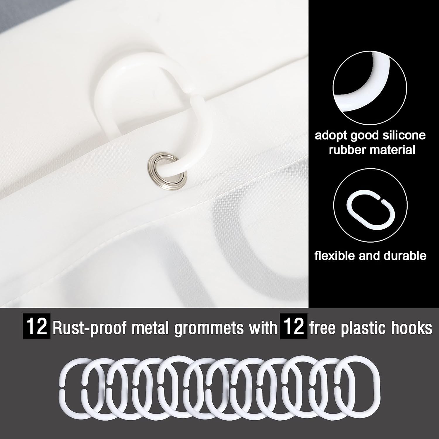 Rideau de douche personnalisé  - Home Bathroom Images avis et prix