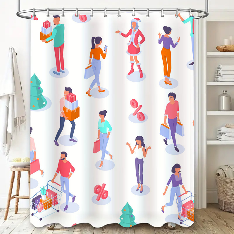 TU Shopping Lovers Rideau de d - Home Bathroom Design Ideas avis et prix