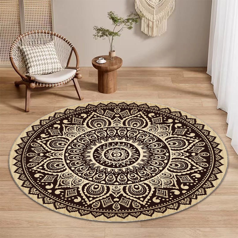 Tapis circulaire de Style ethn - Home Bathroom Images avis et prix