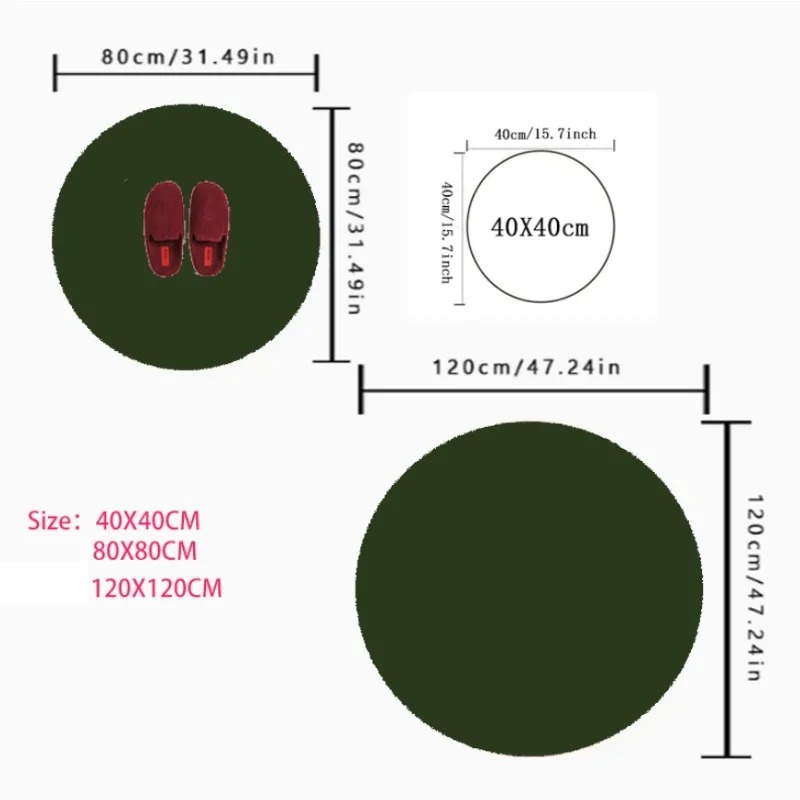 Tapis circulaire de Style ethn - Home Bathroom Images avis et prix