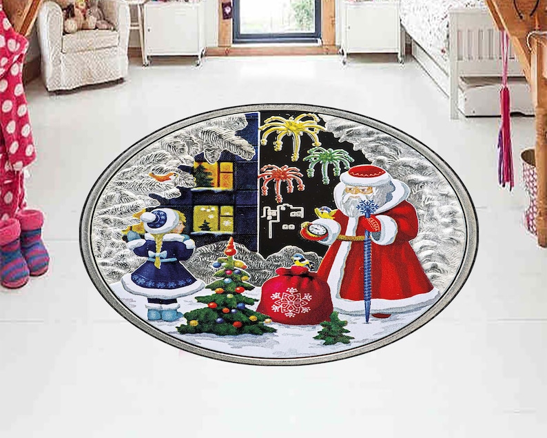 Tapis rond d’arbre de Noël, pa - Home Bathroom Design Ideas avis et prix