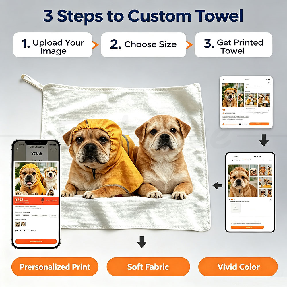 Serviette carrée personnalisée - Home Bathroom Images avis et prix